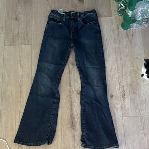 Levi's Dark Indigo Flare Jeans